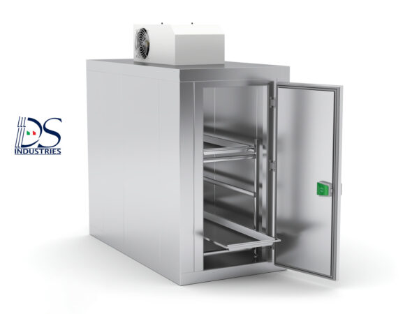 Morgue Refrigeration Plain Door, two-body